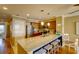Modern kitchen with granite countertop and stainless steel appliances at 8000 Palmetto Dr # 505, Isle of Palms, SC 29451