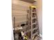 Pantry with white wire shelving and a variety of household items at 1402 Camp Rd # 15H, Charleston, SC 29412