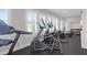 Well-equipped gym featuring treadmills, ellipticals, and weightlifting equipment at 1608 Marsh Harbor Ln # C, Mount Pleasant, SC 29464