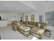 Comfortable living room with large sectional sofa and open layout at 1652 Camfield Ln, Mount Pleasant, SC 29466