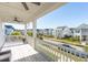 Scenic porch view overlooking a charming neighborhood on a sunny day at 1714 Banning St, Mount Pleasant, SC 29466