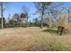 Expansive backyard featuring plenty of room to build, play, and enjoy outdoor activities at 222 E Main St, Moncks Corner, SC 29461