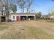 Large garage, perfect for a workshop and equipment storage at 222 E Main St, Moncks Corner, SC 29461