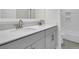 Bathroom featuring double vanity, modern fixtures, and a tiled shower/tub at 232 O'Malley Dr, Summerville, SC 29483