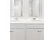 Bright bathroom featuring a dual sink vanity with white cabinets and modern fixtures at 271 Watersglen Dr, Summerville, SC 29486