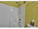 Bathroom shower featuring a bathtub with a white tile surround at 3632 Locklear Ln, Mount Pleasant, SC 29466