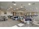 Spacious banquet room featuring modern lighting and neutral decor for community events at 376 Tupelo Lake Dr, Summerville, SC 29486