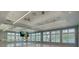 Bright fitness studio with floor-to-ceiling mirrors, barre and natural light at 376 Tupelo Lake Dr, Summerville, SC 29486