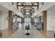A spacious and well-lit lobby features elegant decor, herringbone floors and vaulted ceilings at 376 Tupelo Lake Dr, Summerville, SC 29486