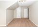 This bedroom includes neutral paint, carpeting and two closets for storage at 5215 Chicory Ln, North Charleston, SC 29420