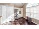 Spacious kitchen with stainless steel refrigerator and plenty of storage space at 5215 Chicory Ln, North Charleston, SC 29420