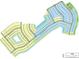 Real estate map of the community, showing the layout of streets and available lots with different collections highlighted at 708 Long Bluff Rd, Summerville, SC 29486