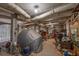 Spacious basement area with storage, equipment, and ventilation system ready to be organized at 8869 Marsh Aire Ln, Edisto Island, SC 29438