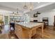 Open living space connects kitchen, dining and living areas for a comfortable flow at 8869 Marsh Aire Ln, Edisto Island, SC 29438