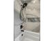 Bathroom featuring a shower with decorative tile work and recessed niche at 915 Dill Ave, Charleston, SC 29412