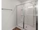 Bathroom featuring an enclosed shower with a clear glass door at 9747 Roseberry Street, Ladson, SC 29456