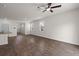 Open-concept living room with lots of natural light and recessed lighting at 9747 Roseberry Street, Ladson, SC 29456