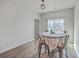 Bright dining area with hardwood floors and access to an outdoor space at 106 Kirkland St, Goose Creek, SC 29445