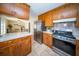 Traditional kitchen featuring stainless steel appliances and spacious countertops and tile floors at 106 Rachel St, Goose Creek, SC 29445