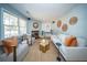 Inviting living room with natural light, modern decor, and a cozy seating arrangement at 106 Rachel St, Goose Creek, SC 29445