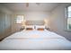 Cozy main bedroom with hardwood floors, modern lighting, and neutral color scheme at 106 Rachel St, Goose Creek, SC 29445