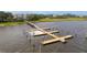 New dock with floating platform overlooking expansive water view at 108 Fairbanks Oak Aly # 201, Charleston, SC 29492