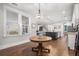 Bright breakfast nook with backyard views, perfect for casual dining at 121 Warbler Way, Summerville, SC 29483