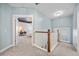 Second floor hallway with access to bedrooms at 121 Warbler Way, Summerville, SC 29483