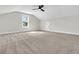 Bright, spacious bedroom features a vaulted ceiling and a large window at 1308 Lieben Rd, Mount Pleasant, SC 29466