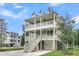 Stunning two-story home featuring double porches and a charming facade at 1308 Lieben Rd, Mount Pleasant, SC 29466