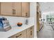 View of kitchen with white countertops, modern appliances, and plenty of cabinet space at 1308 Lieben Rd, Mount Pleasant, SC 29466