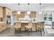 Bright kitchen featuring a large island with seating and stainless steel appliances at 1308 Lieben Rd, Mount Pleasant, SC 29466