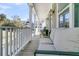 Cozy outdoor porch with comfortable seating, providing a great spot for relaxation at 1308 Lieben Rd, Mount Pleasant, SC 29466