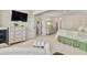 Spacious bedroom with a seating area, modern furniture, and an inviting atmosphere at 161 Marsh Hawk Ln, Kiawah Island, SC 29455