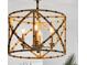 Close-up of a striking modern chandelier, adding a touch of elegance to the space at 164 River Green Pl, Charleston, SC 29492