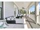 The porch has a seating area and view of the outside at 164 River Green Pl, Charleston, SC 29492