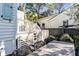 Spacious deck with an outdoor dining set and backyard view at 179 Wentworth St, Charleston, SC 29401