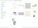 Designer appointed primary bathroom featuring cabinets, hardware, countertop, faucet, sink, shower and toilet at 2004 Sea Water Dr, Charleston, SC 29412