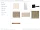 An array of interior design selections include paint, flooring, tile, carpet, and door hardware at 2006 Riverbend Dr, Charleston, SC 29412
