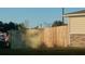 A backyard featuring a wooden fence at 204 Tyner Trl, Summerville, SC 29486