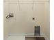Laundry room with hookups, tile floors, and fresh white paint at 204 Tyner Trl, Summerville, SC 29486