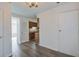 Open living space with modern flooring, seamlessly connecting to the kitchen area at 205 Weber Rd # B, Summerville, SC 29483