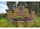 Well-manicured Lindera Preserve entrance with brick sign and colorful flower beds at 206 Pine Crest View Dr, Summerville, SC 29486