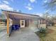 Covered patio featuring a pergola, string lights, and cozy seating at 209 E 4Th S St, Summerville, SC 29483