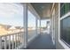 The balcony provides an outdoor space with views of the community at 306 O'Malley Dr, Summerville, SC 29483