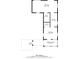 Floor plan showcasing bedroom and patio dimensions at 3408 Palmetto Blvd, Edisto Island, SC 29438