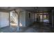 Enclosed ground level of home with utility door and screened-in porch at 3408 Palmetto Blvd, Edisto Island, SC 29438
