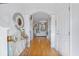 Spacious entryway with a view into the bright and open living space at 3426 Kirkwall Dr, Summerville, SC 29485