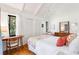 Bedroom with a desk and louvred closet doors at 807 Treeloft Trce, Seabrook Island, SC 29455