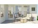 Relaxing outdoor patio with stylish seating, perfect for enjoying the outdoors at 1031 Sagegrass St, Summerville, SC 29485